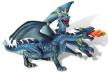 Bullyland - Figurina Dragon albastru cu 3 capete